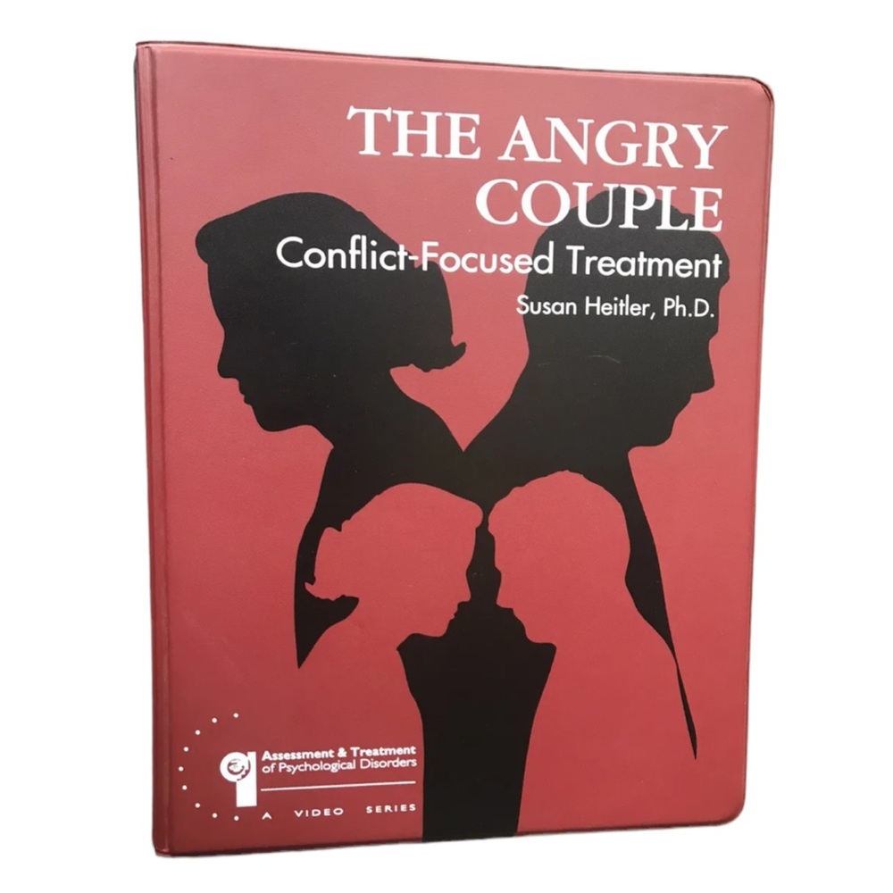 Angry Couple Conflict Focused Treatment Marriage Counseling Therapy VHS VIDEO